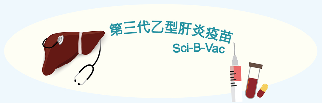 第三代乙型肝炎疫苗 Sci-B-Vac™